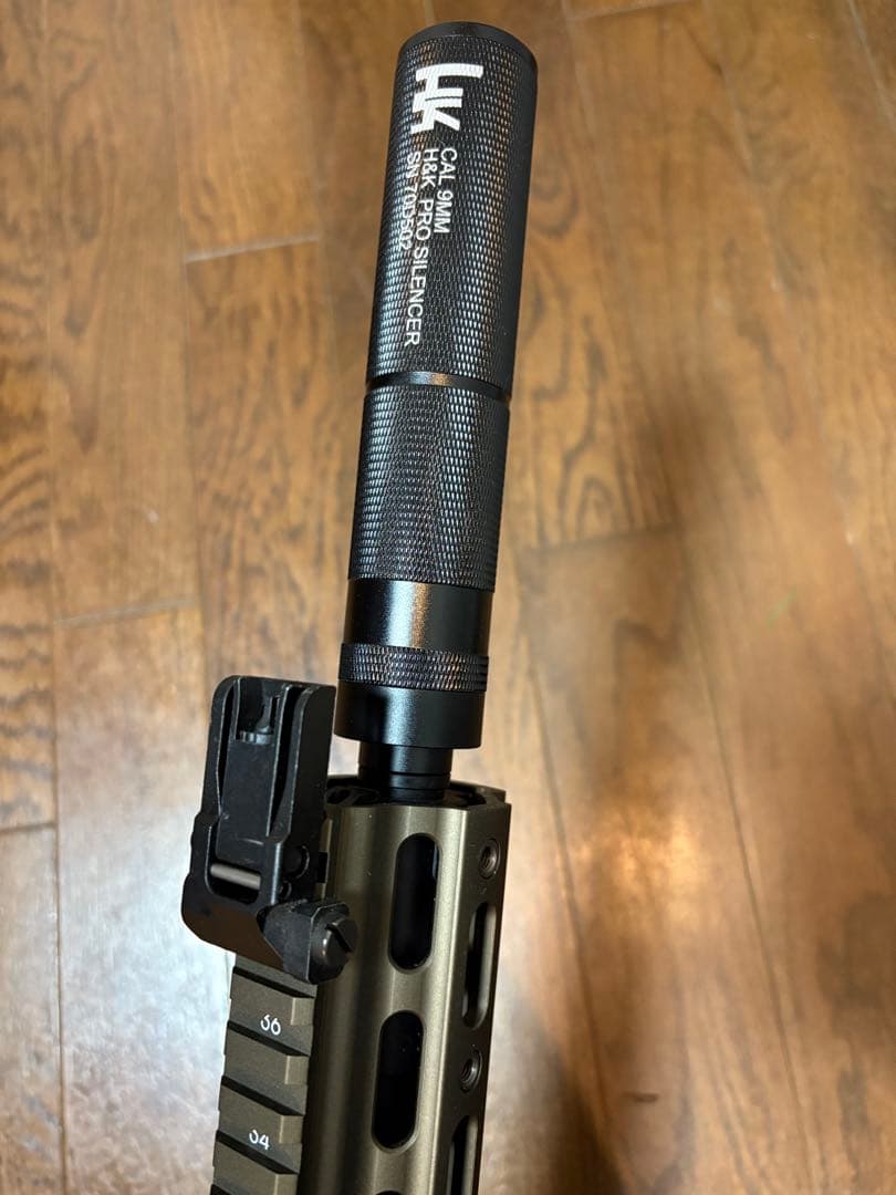 東京マルイ次世代電動ガンHK416タンカラー HKサプレッサー付き