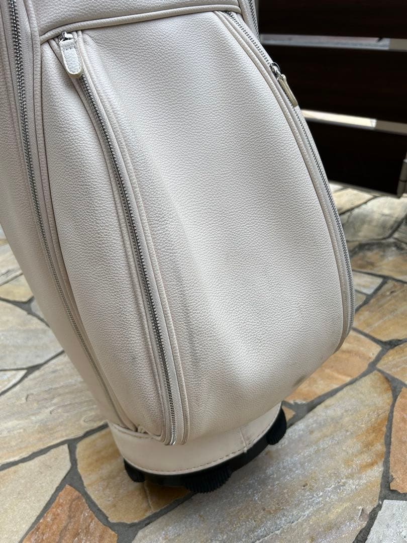 ゴルフ　キャディバック　テスタルテ　TESTARTE 白