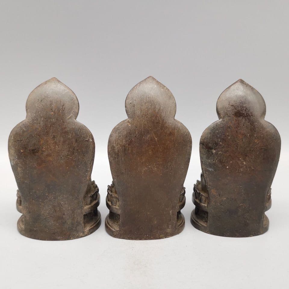 仏教美術 三宝仏 工芸品 美術品 置物