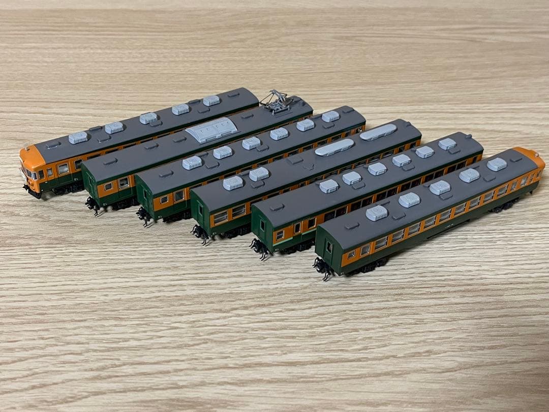 KATO 153系直流急行形電車（低運転台）6両セット