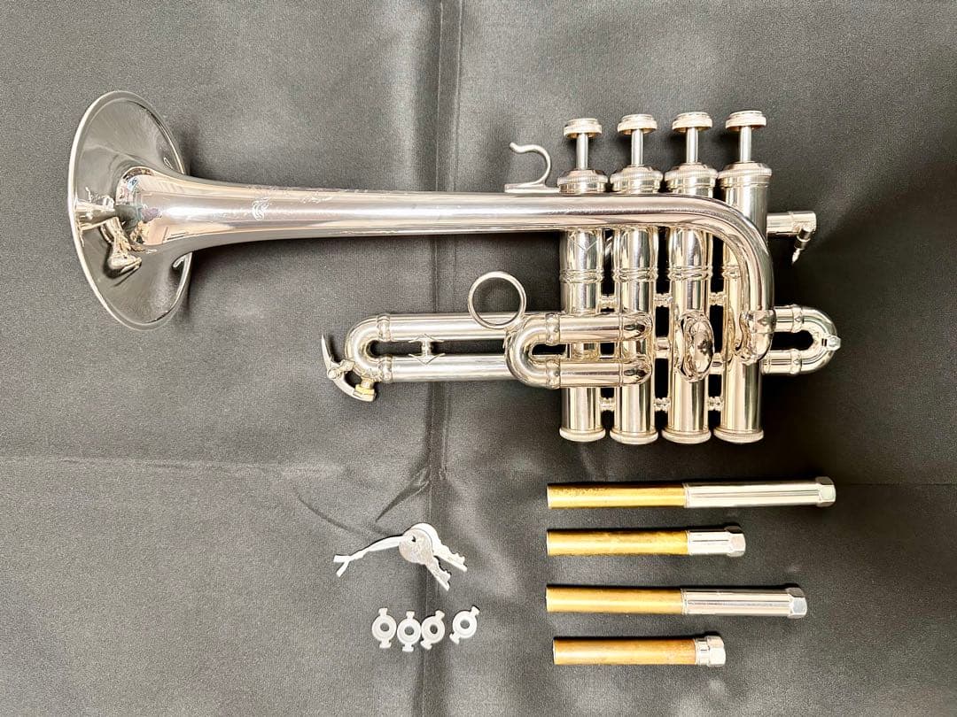 【まめ】V.Bachピッコロトランペット AP190 SP [中古]