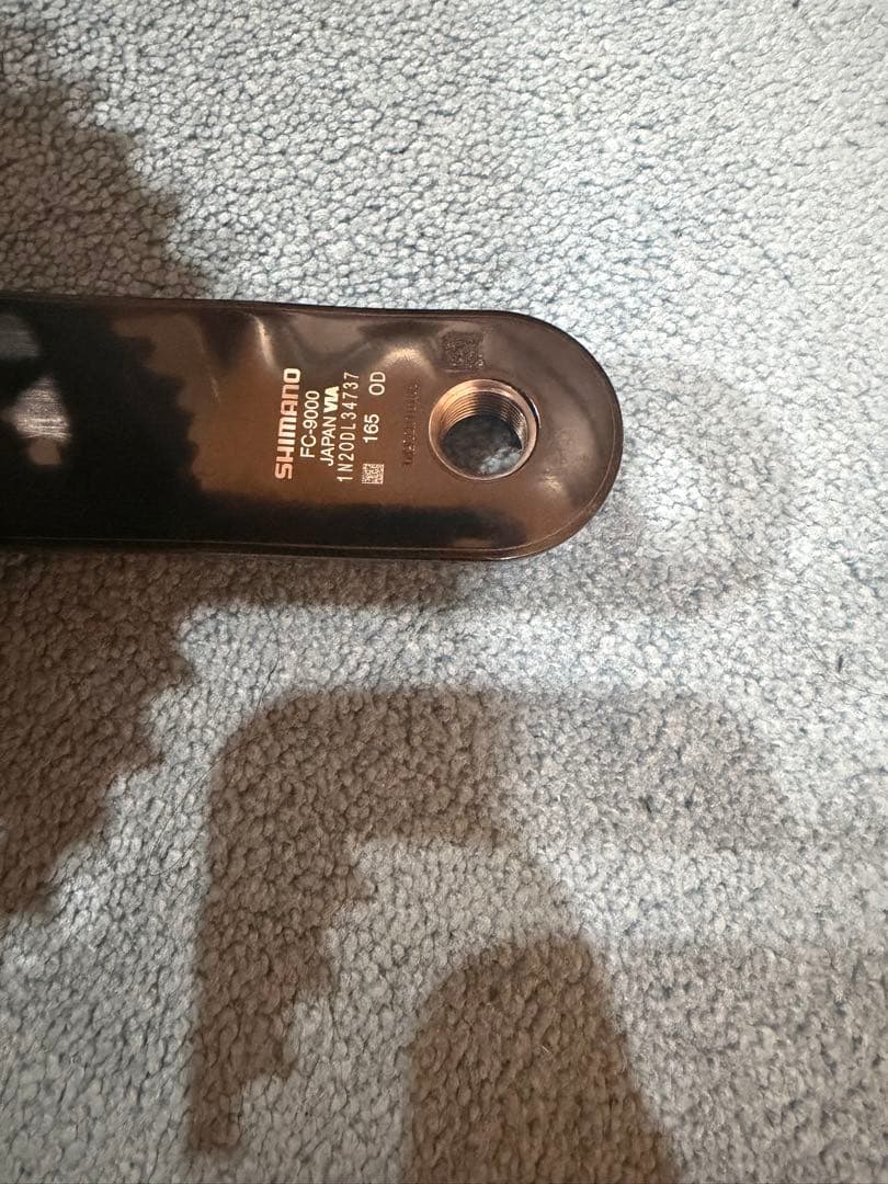 DURA-ACE 9000 165mmクランクセット 50/34