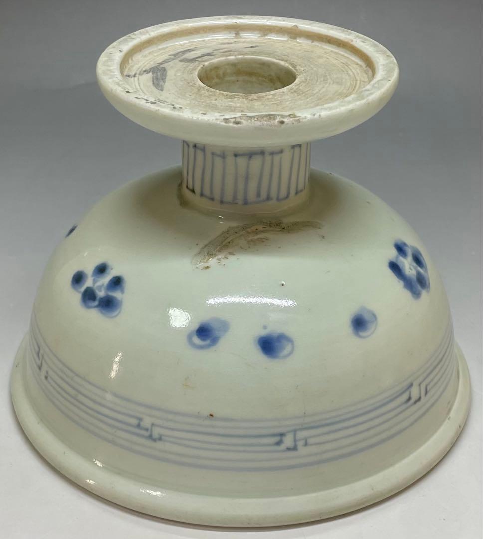 古伊万里　染付　盃洗　杯洗 　e461