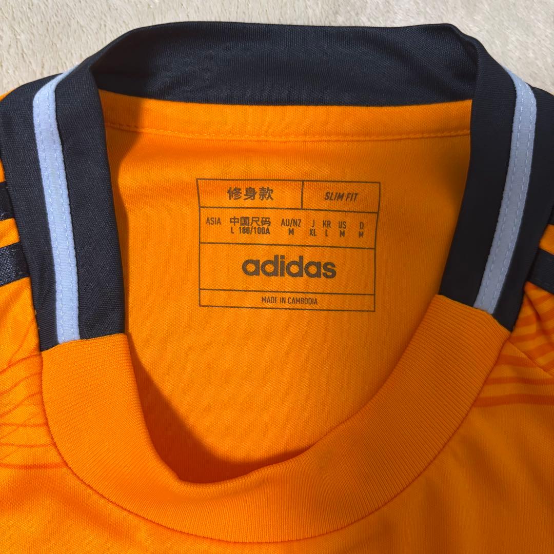 アディダス レアル・マドリード 24/25 アウェイ ユニフォーム オレンジ