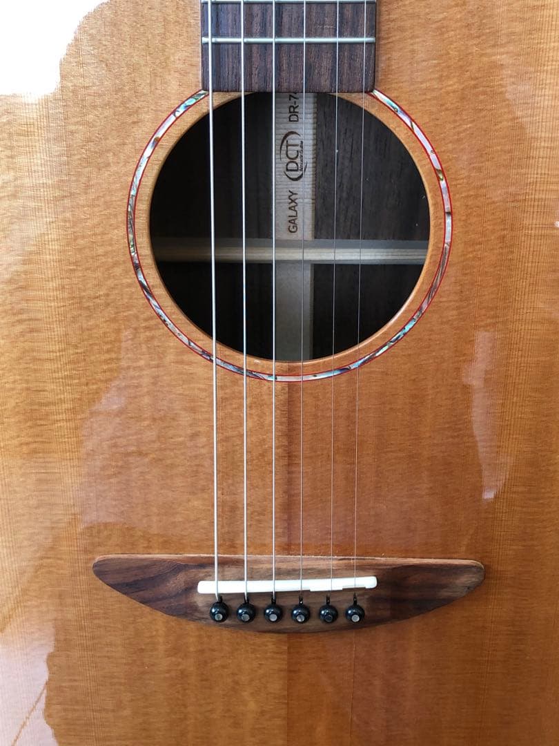 DCT DR-742E エレクトリックアコースティックギター 新品弦+ケース付き