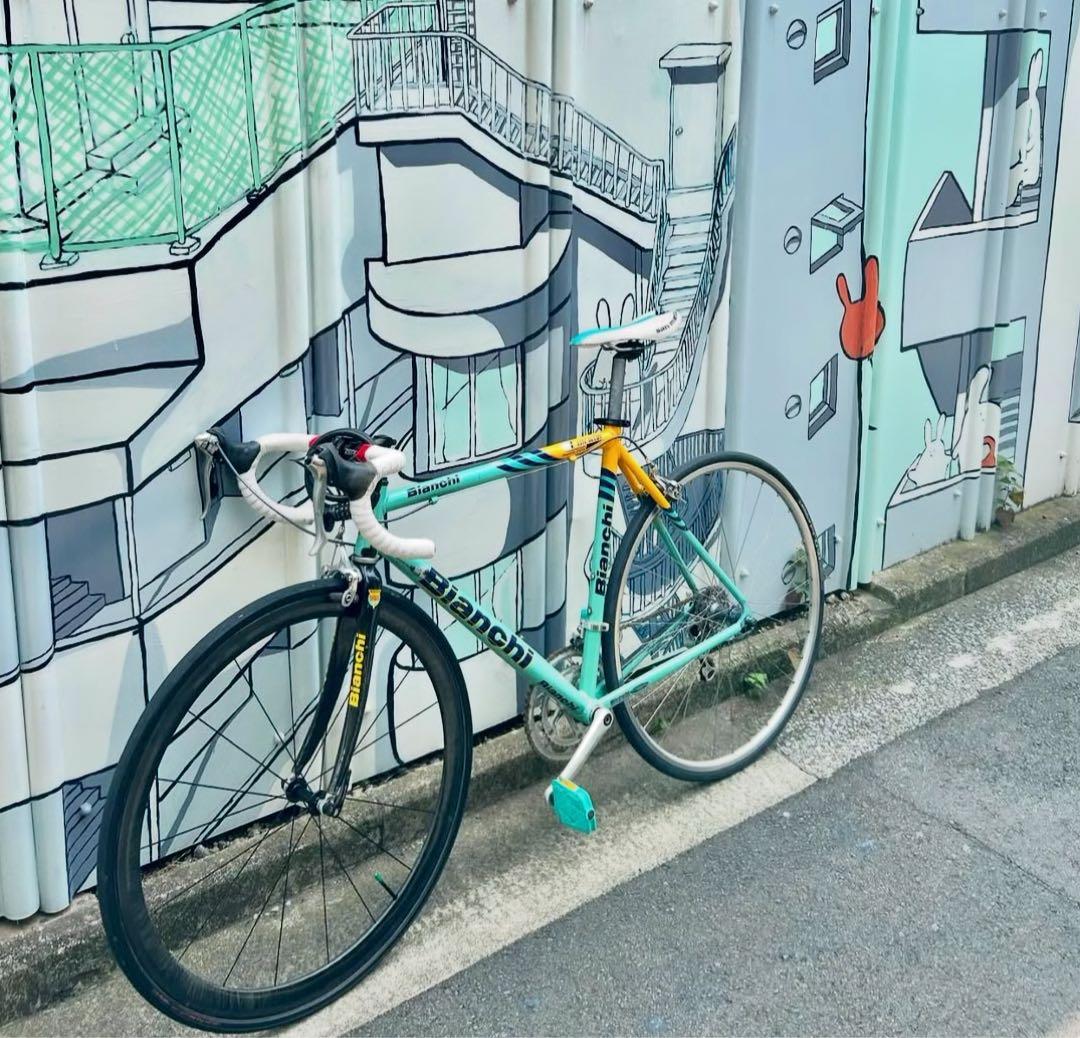 【ビアンキBianchi ロードバイクvintageプロ用】