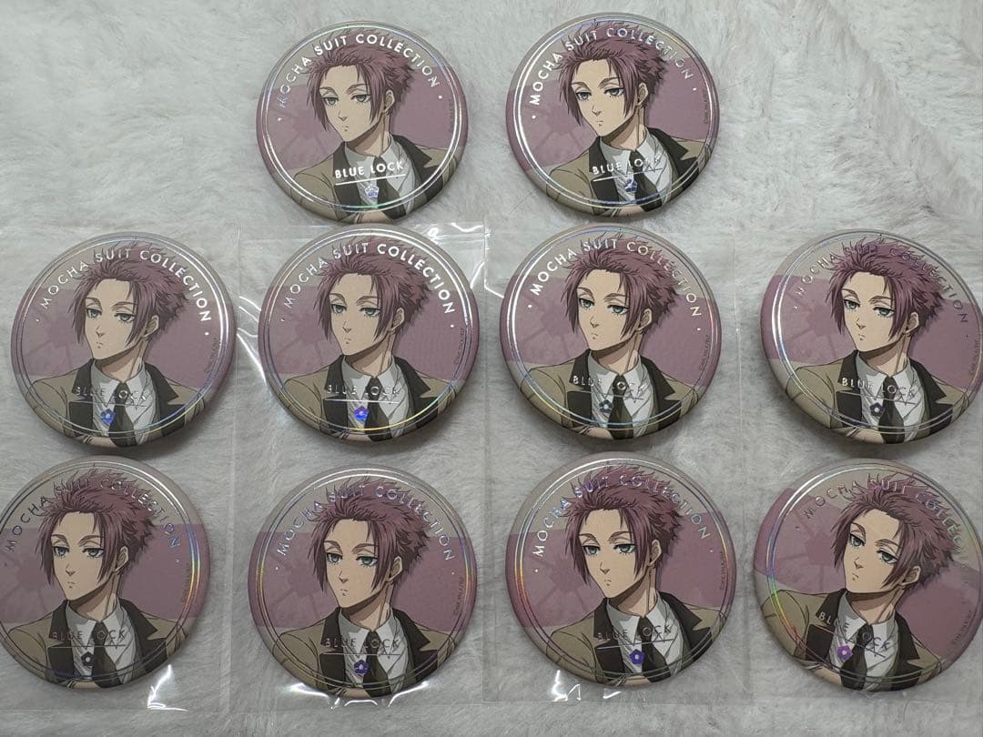 ブルーロック 糸師 冴 mocha suit モカスーツ 缶バッジ