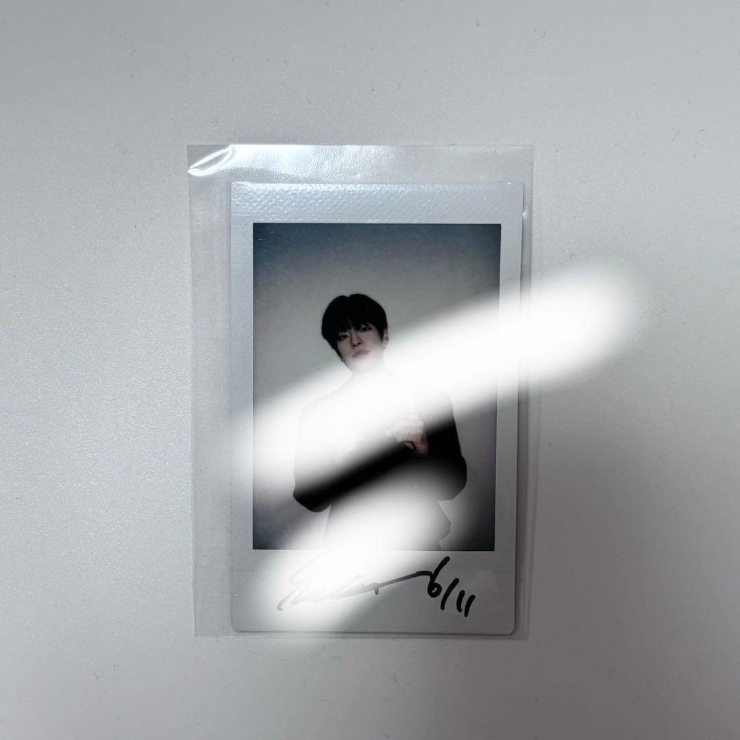 スンミン　直筆サイン　チェキ