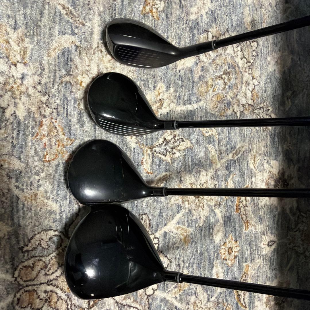 オノフ KURO 4本セット｜ドライバー＋3W＋5W＋4U｜SRシャフト