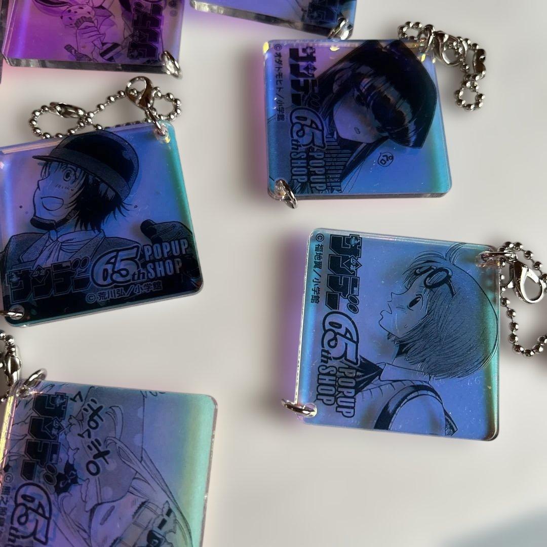 週刊少年サンデー65周年記念 POPUP SHOP オーロラアクリルチャーム