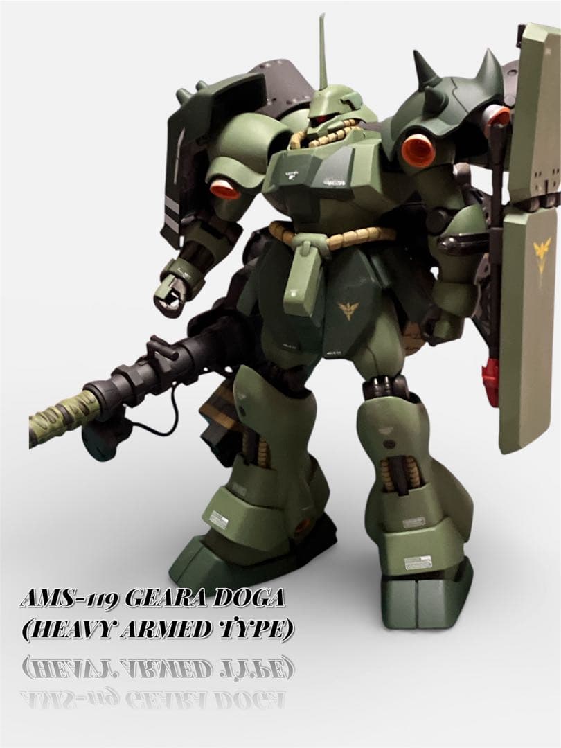 ガンダムサイドF限定　HGUC ギラドーガ重武装仕様　改修塗装完成度