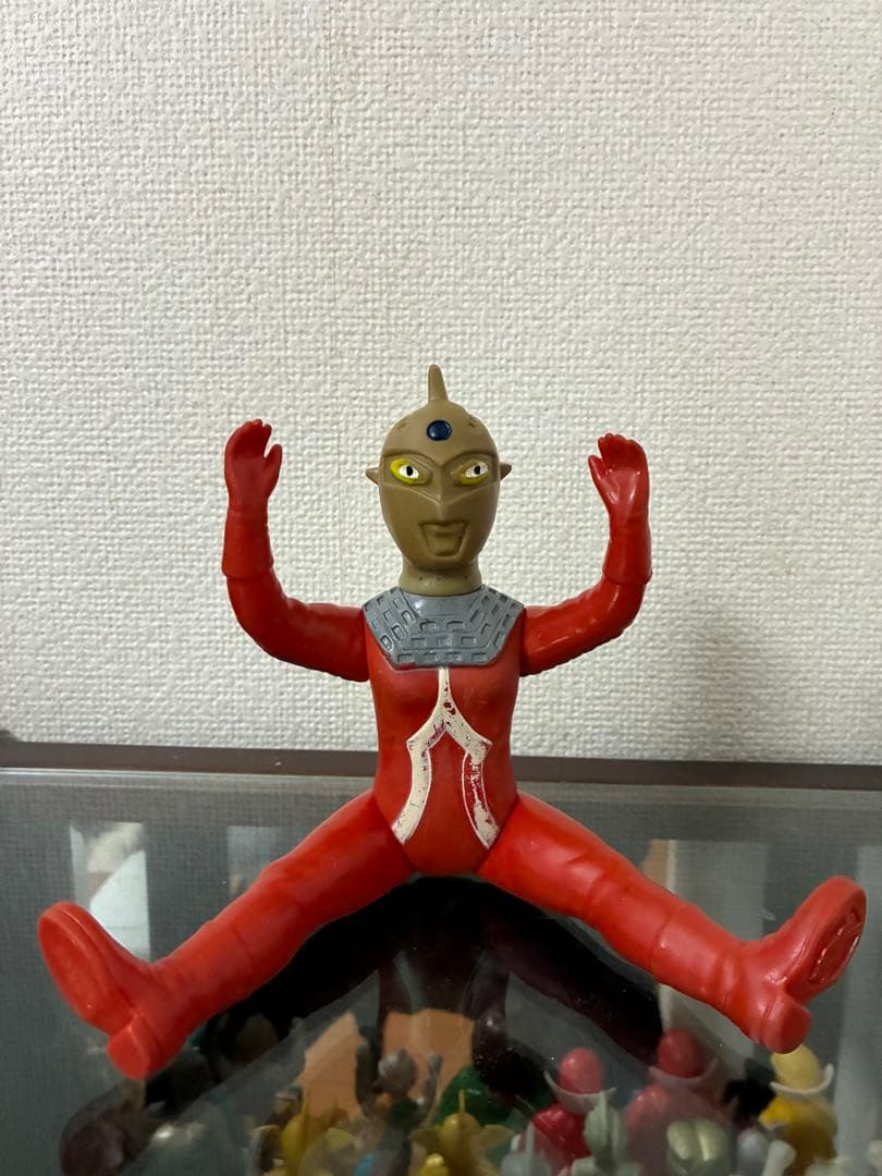 当時物　ブルマァク製「ウルトラセブン」スタンダードサイズ希少ソフビ