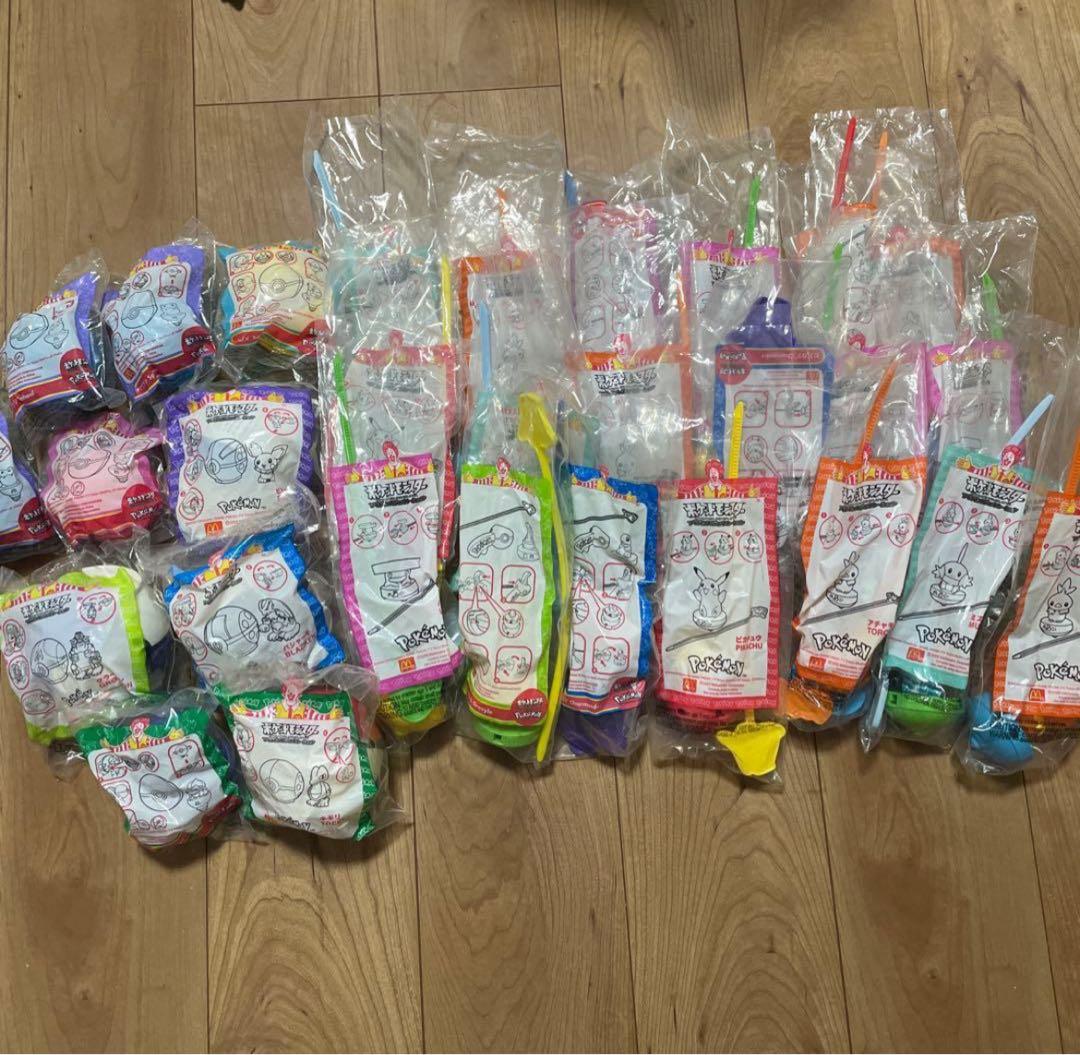 マクドナルド　ポケットモンスター　おもちゃ　大量まとめ売り【希少】
