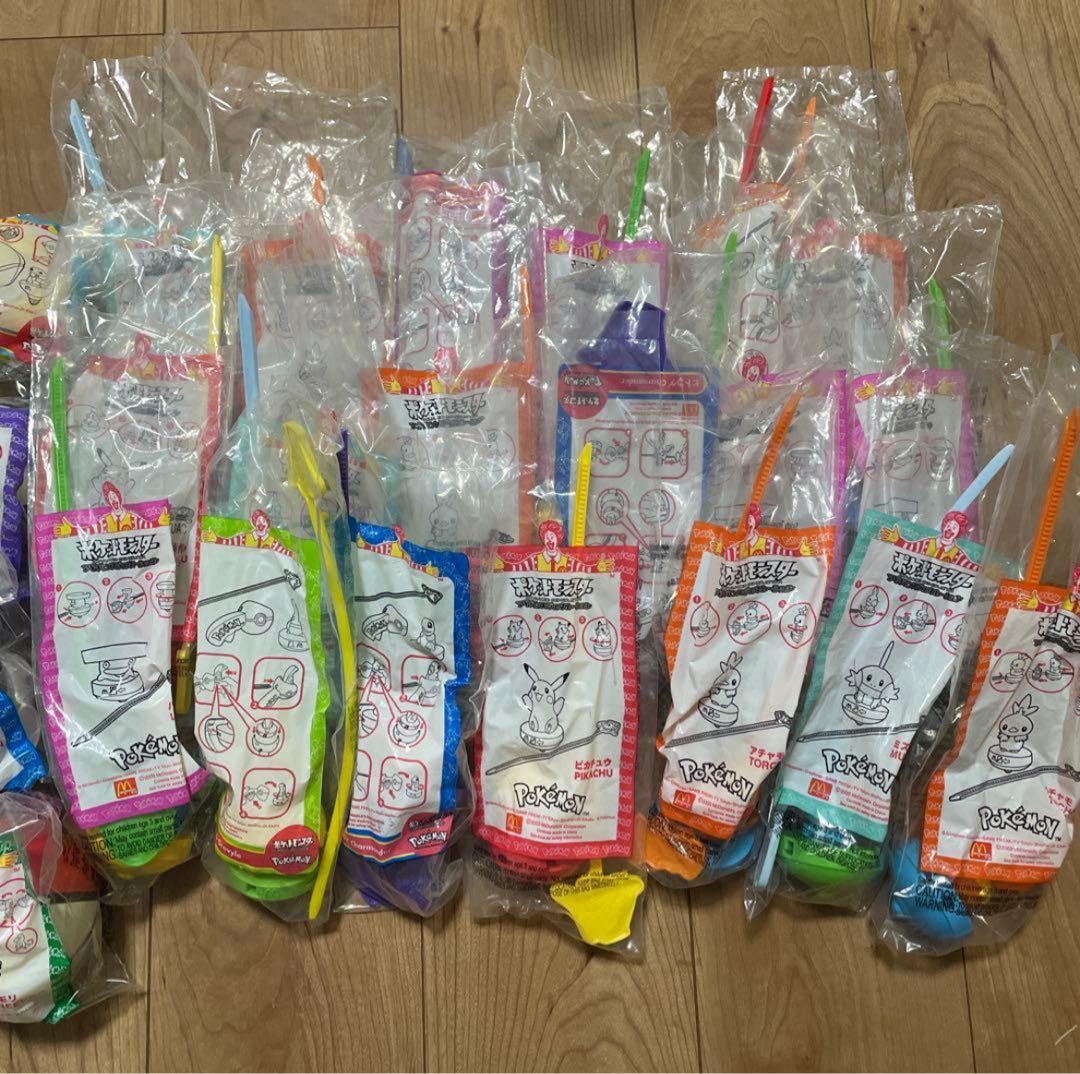 マクドナルド　ポケットモンスター　おもちゃ　大量まとめ売り【希少】