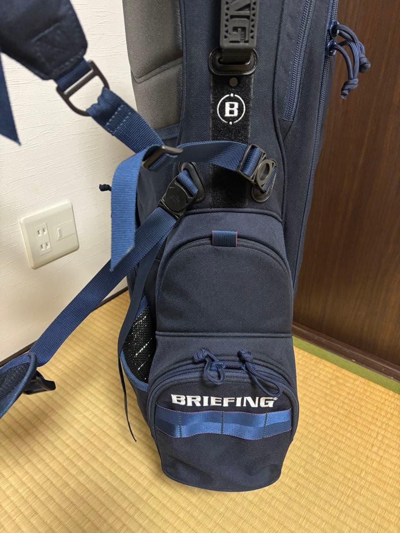 ブリーフィングCR-04 #02 ネイビー キャディバッグ