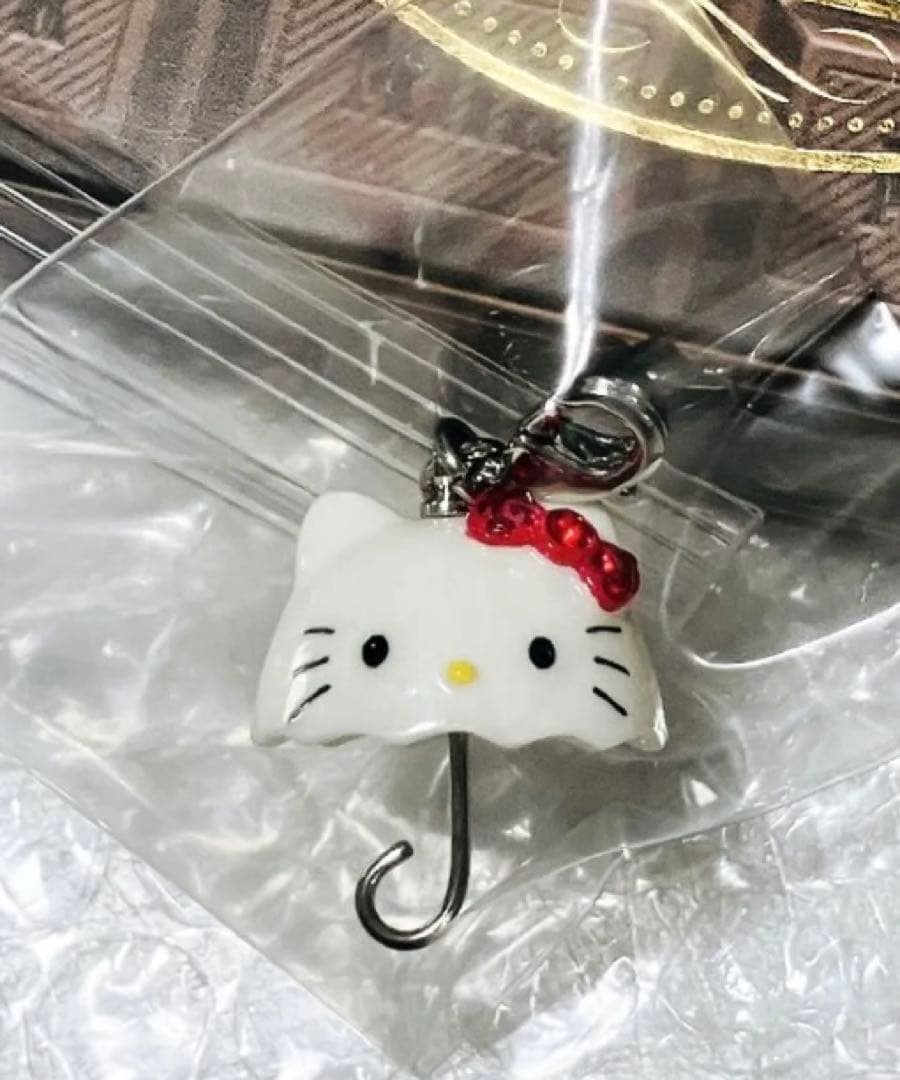 【希少品】レア♡ハローキティ ファスナーマスコット チャーム サンリオ2010年