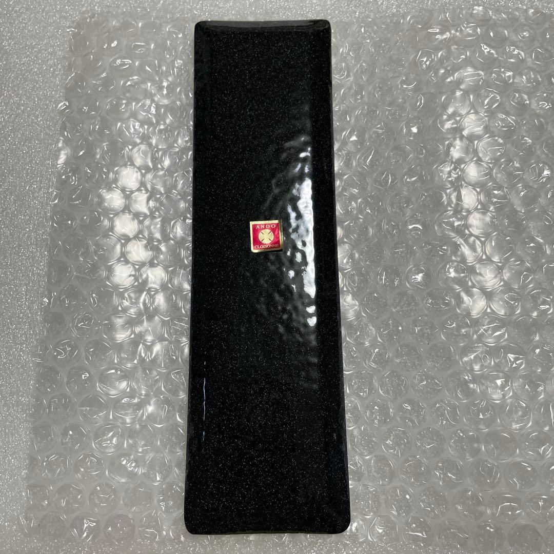 希少　ANDO 宮内庁御用達　安藤七宝店　七宝ボールペンとペン皿のセット