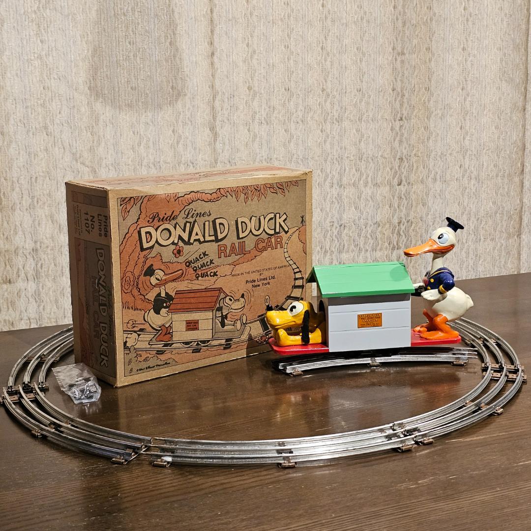 PRIDE LINES ドナルドダック レールカー レールセット付き