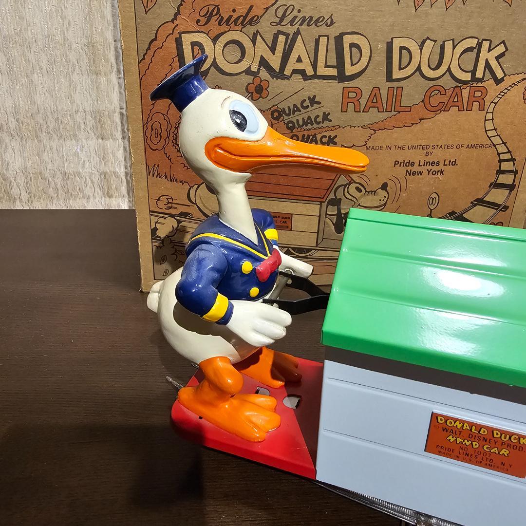 PRIDE LINES ドナルドダック レールカー レールセット付き