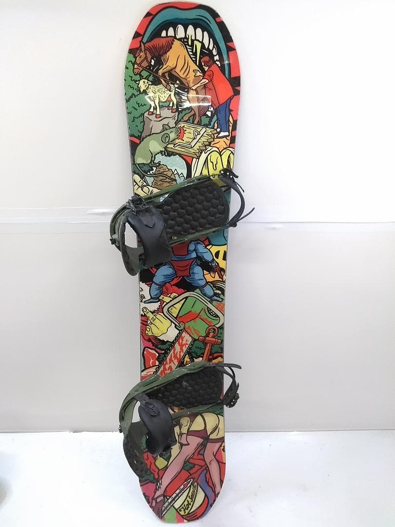 ロブスター フリースタイル 152cm スノーボード ビンL△