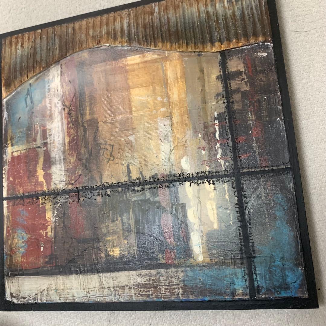 現代アート 抽象画 テクスチャーアート 一点物 絵画 インテリア　パリ