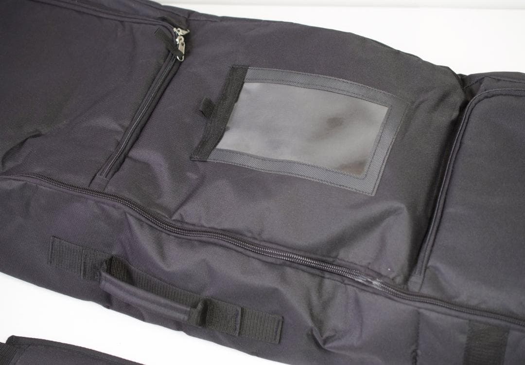 ☆オールインワン W35大型スキーケース ブーツ収納 静音ローラー スノーボード