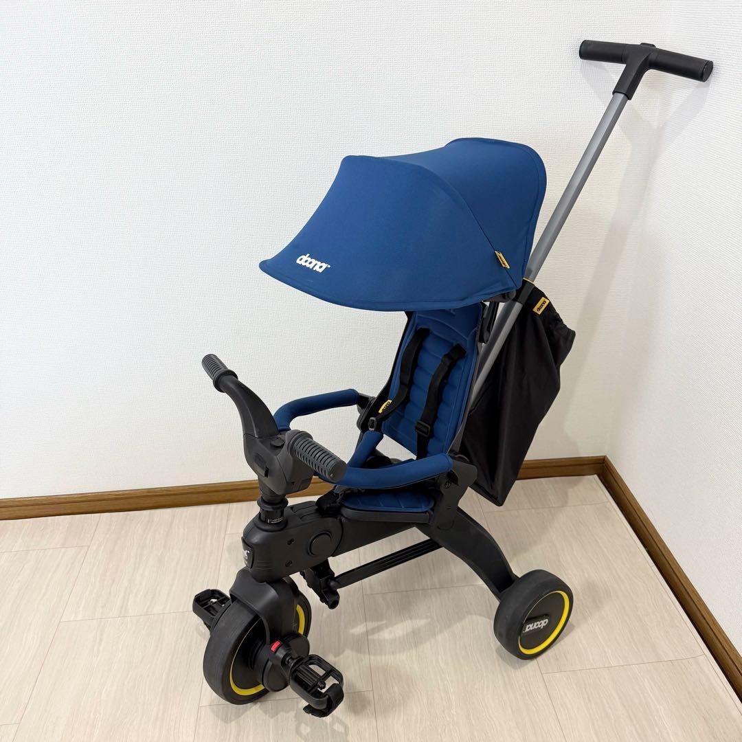 doonaドゥーナ リキトライク　世界最小 折りたたみ三輪車　ロイヤルブルー
