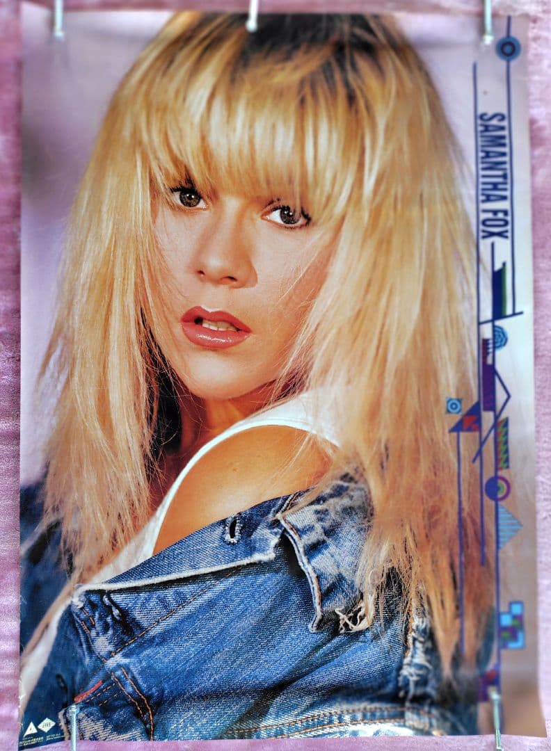 当時物 サマンサフォックス ポスター レア