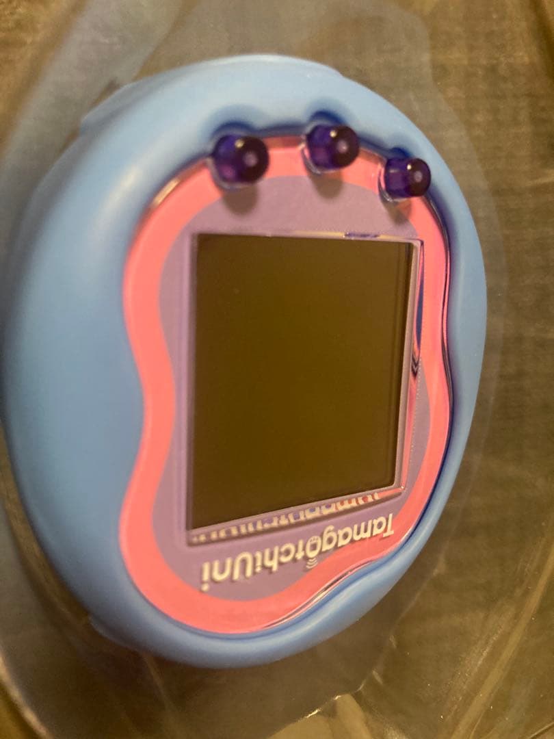 たまごっちユニ　ブルー＆パーフェクトガイドブック＆保護フィルム