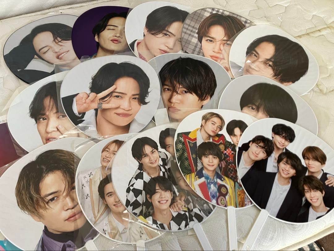 菊池風磨グッズセット（うちわ・雑誌・ポスター・ドリボぬいなど）まとめ売り