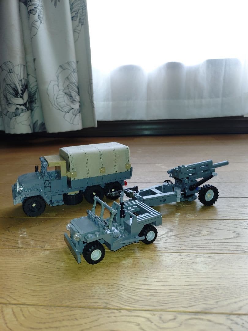 brickmania製アメリカ軍М35カーゴトラック　バトルセット