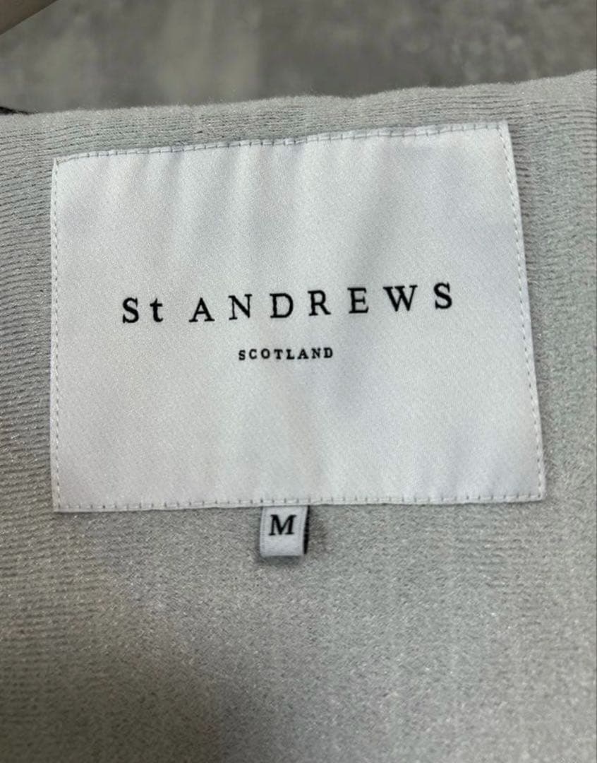 St ANDREWS セントアンドリュース　ゴルフ　ジャケット　ブルゾン