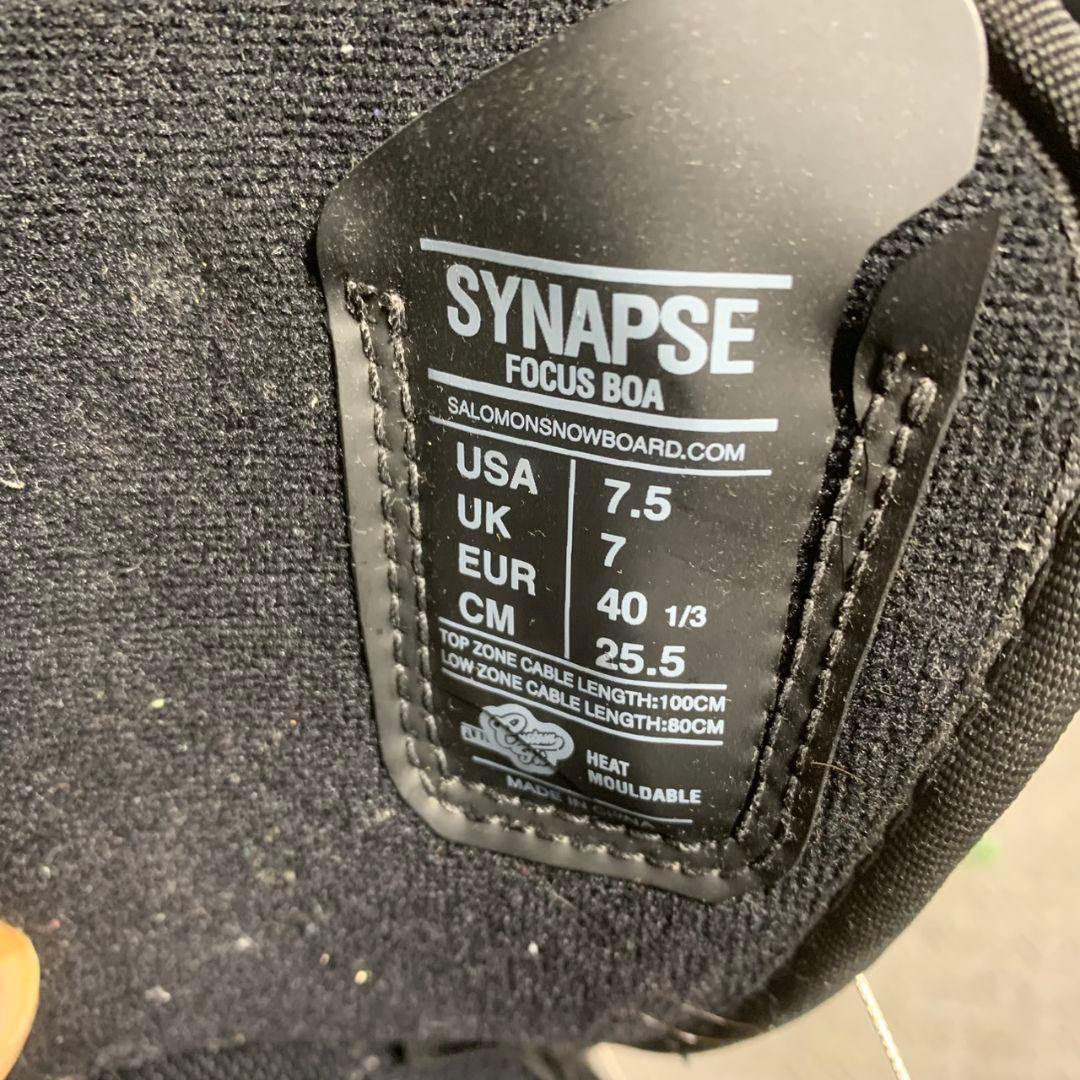 K474 SALOMON サロモン シナプス スノーボードブーツ 25.5cm