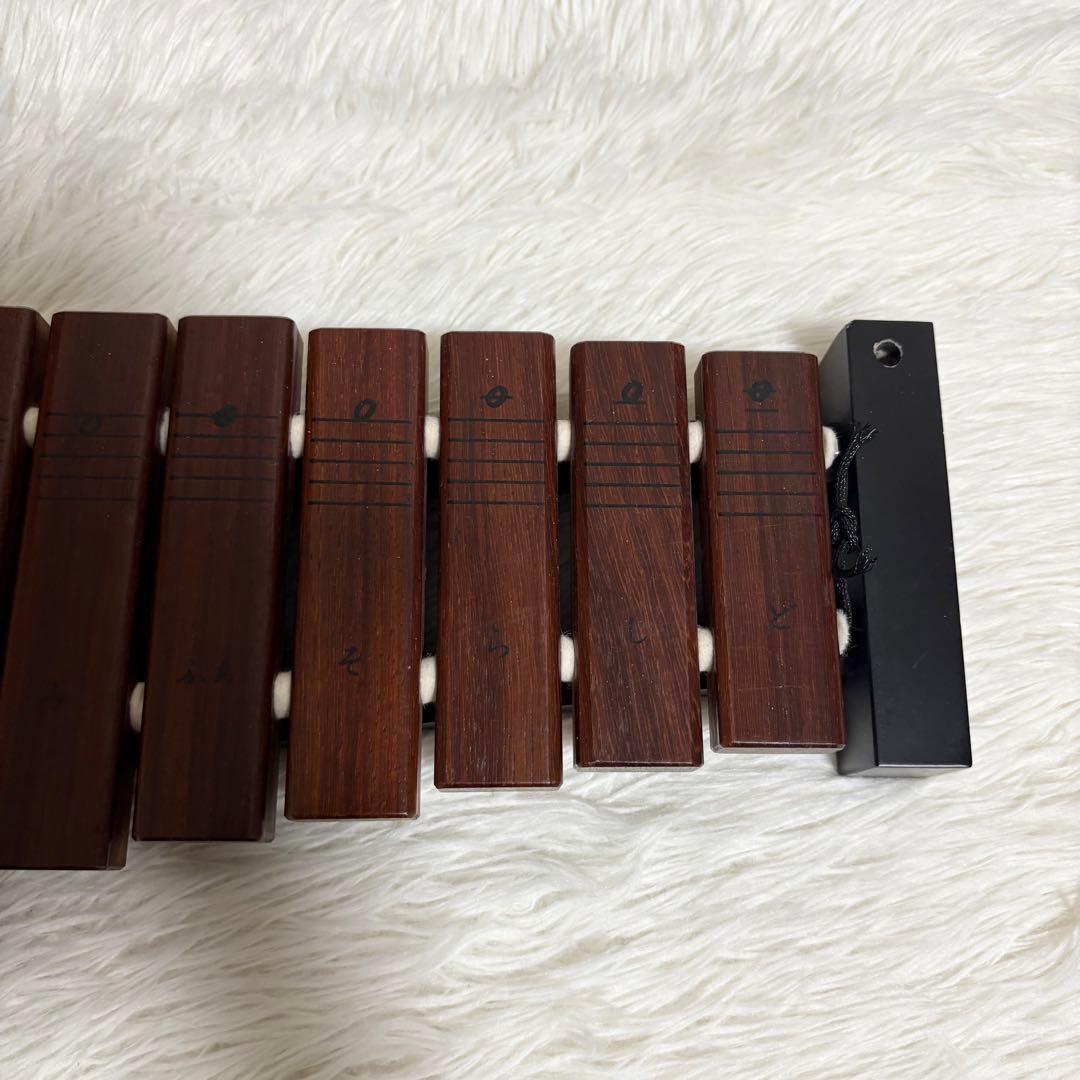 【希少！廃盤品】YAMAHA 卓上木琴 32音 マレット付き TX-6