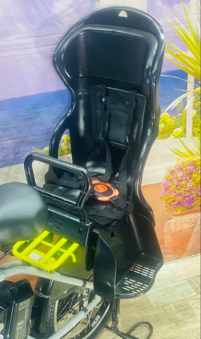 6ヶ月保証　パスキス15AH⭐️ヤマハ子供乗せ電動アシスト自転車Y3031