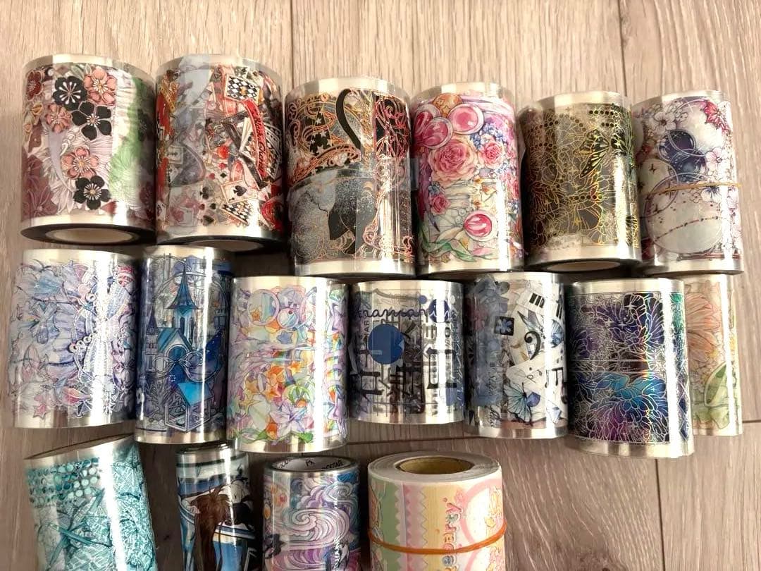 【値引き応相談】海外マスキングテープ　中古　24巻　まとめ売り