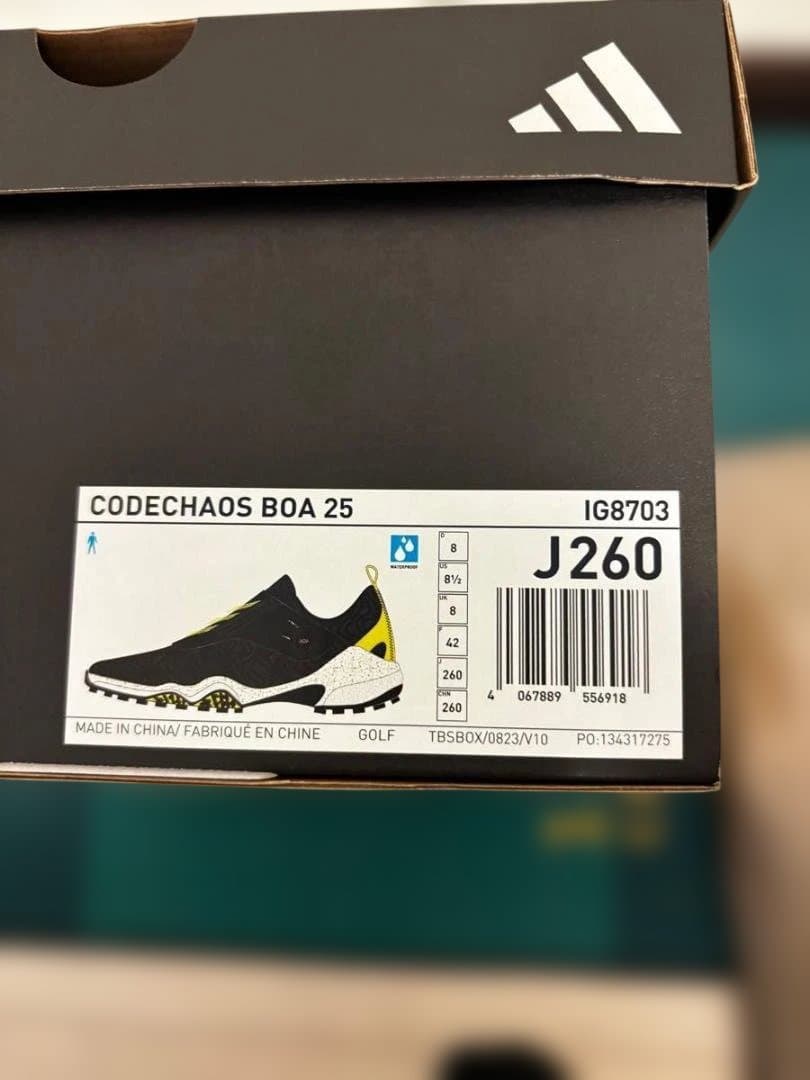 新品 adidas コードカオス25 ボア NKZ93 IG8703 BOA