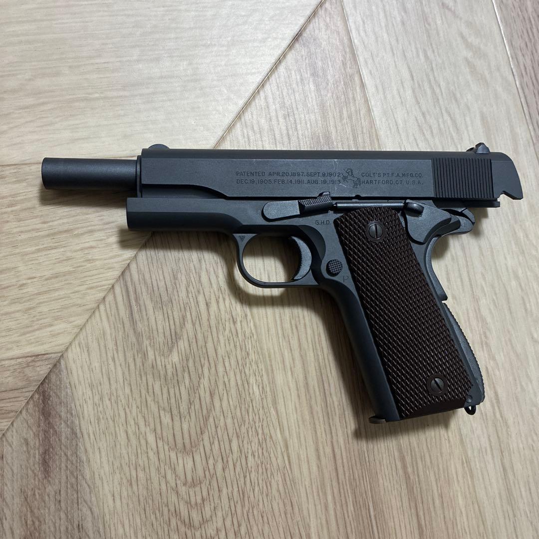 絶版　ウェスタンアームズ　M1911A1 ミリタリー　ガスブロ