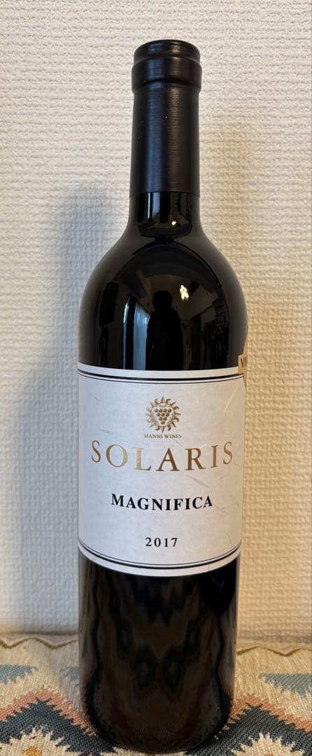 【ワイン】ソラリス マニフィカ 2017 生産本数(全世界に)わずか400本のみ