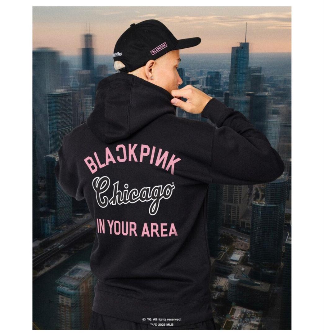BLACKPINK Chicago White Sox コラボ フーディー