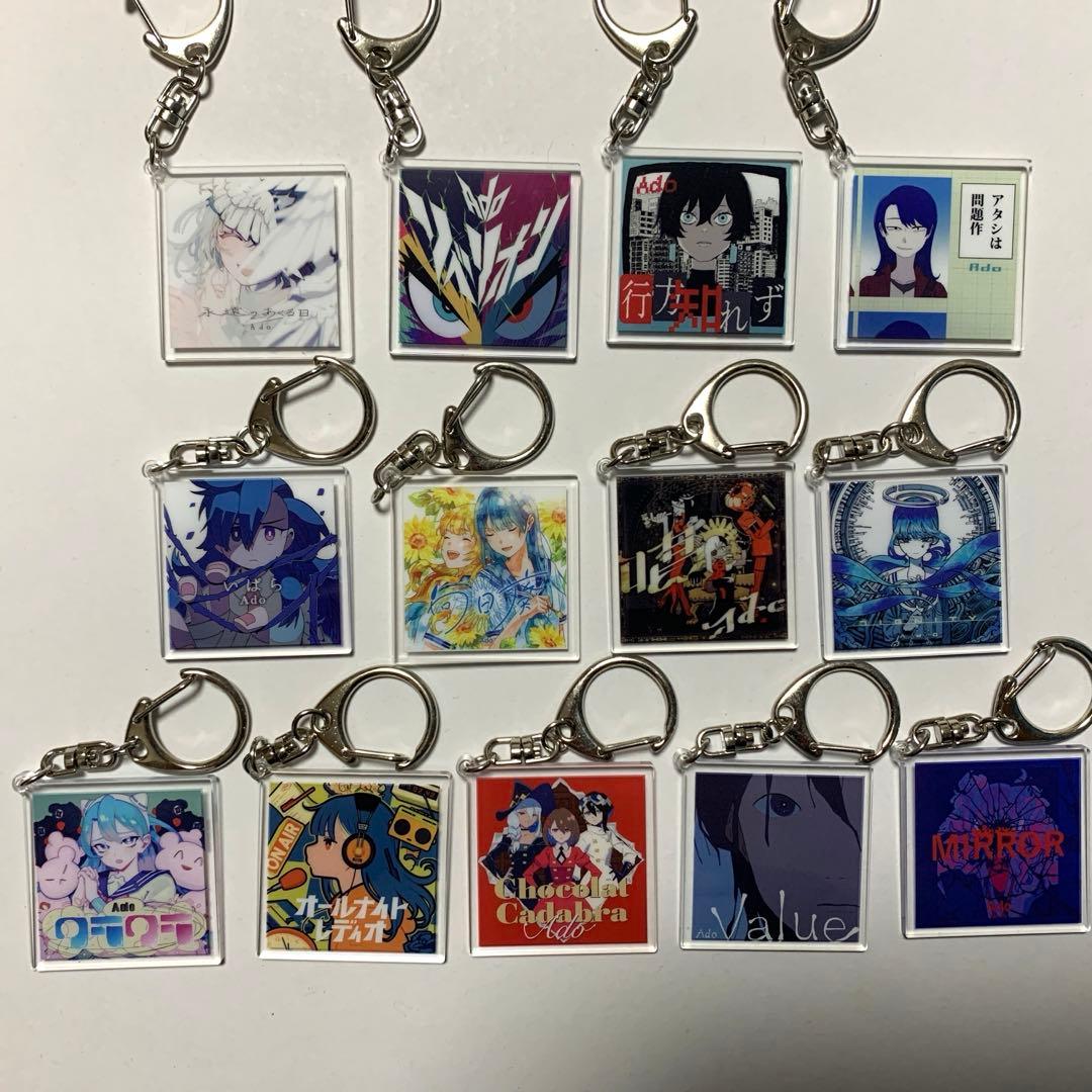 Ado「残夢」POP-UP STORE ランダム ジャケットアクリルキーホルダー