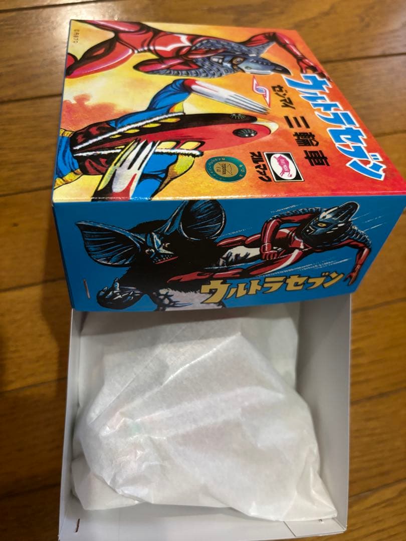 新品未使用　M1号 ブルマァク復刻 ウルトラセブン 三輪車 ワンフェス