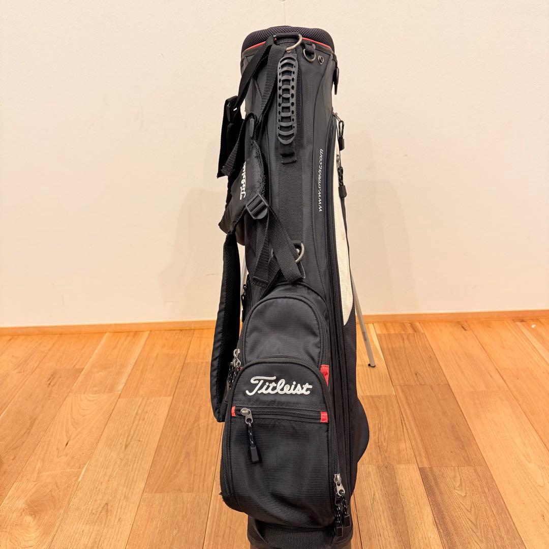 希少 廃盤品 Titleistタイトリスト キャディバッグ スタンド式 超軽量