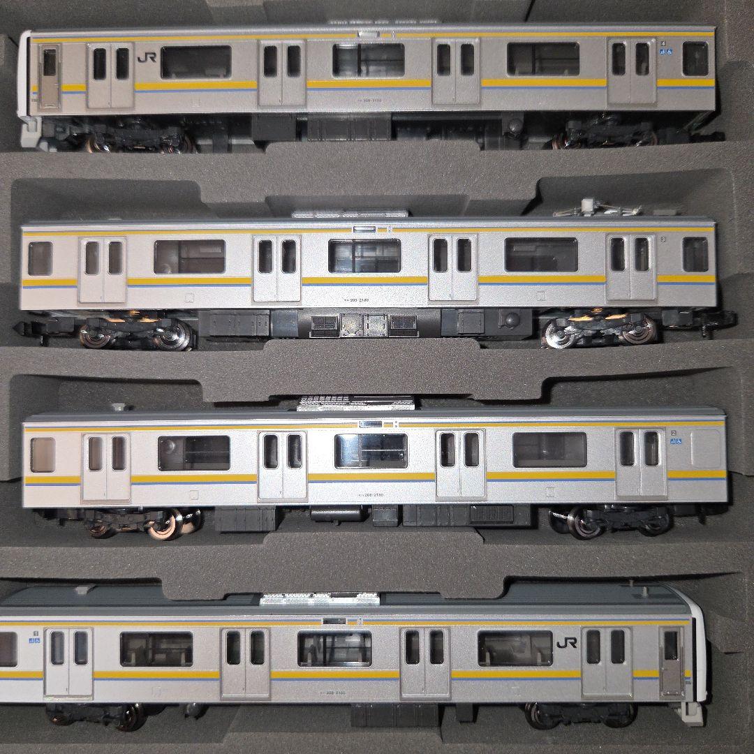 TOMIX JR 209−2100系通勤電車（房総色·4両編成）セット②