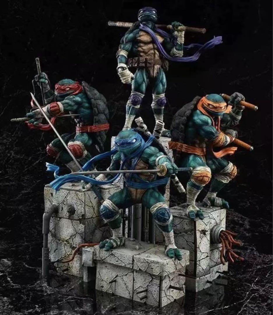 TMNT GSC 4体 スタチュー フィギュア