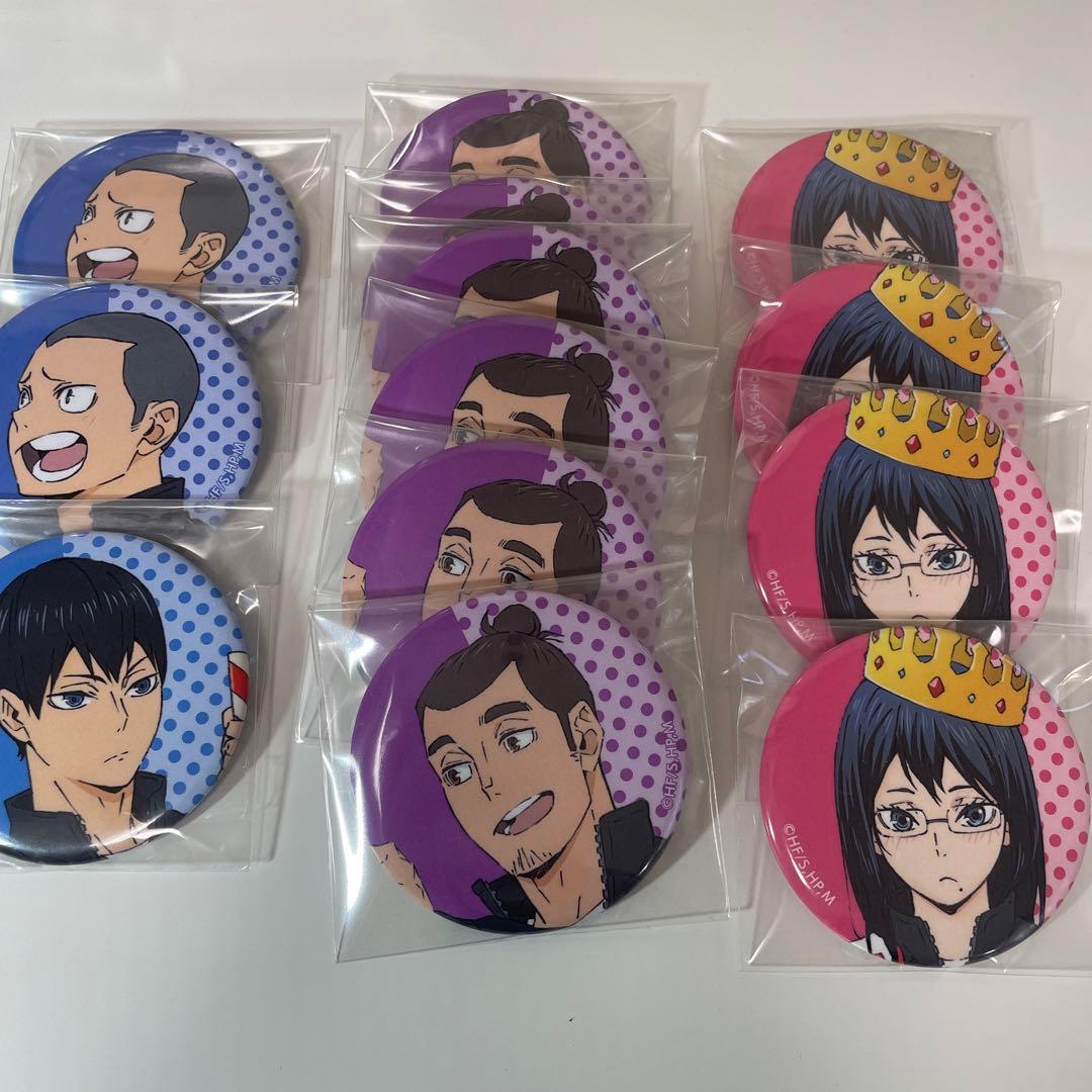 ハイキュー東急ハンズ缶バッジ