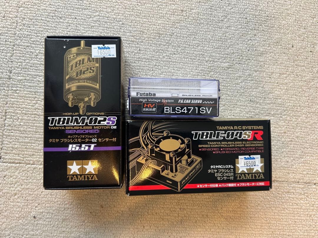 美品　TT-02SRX フルセット モーター充電器付き