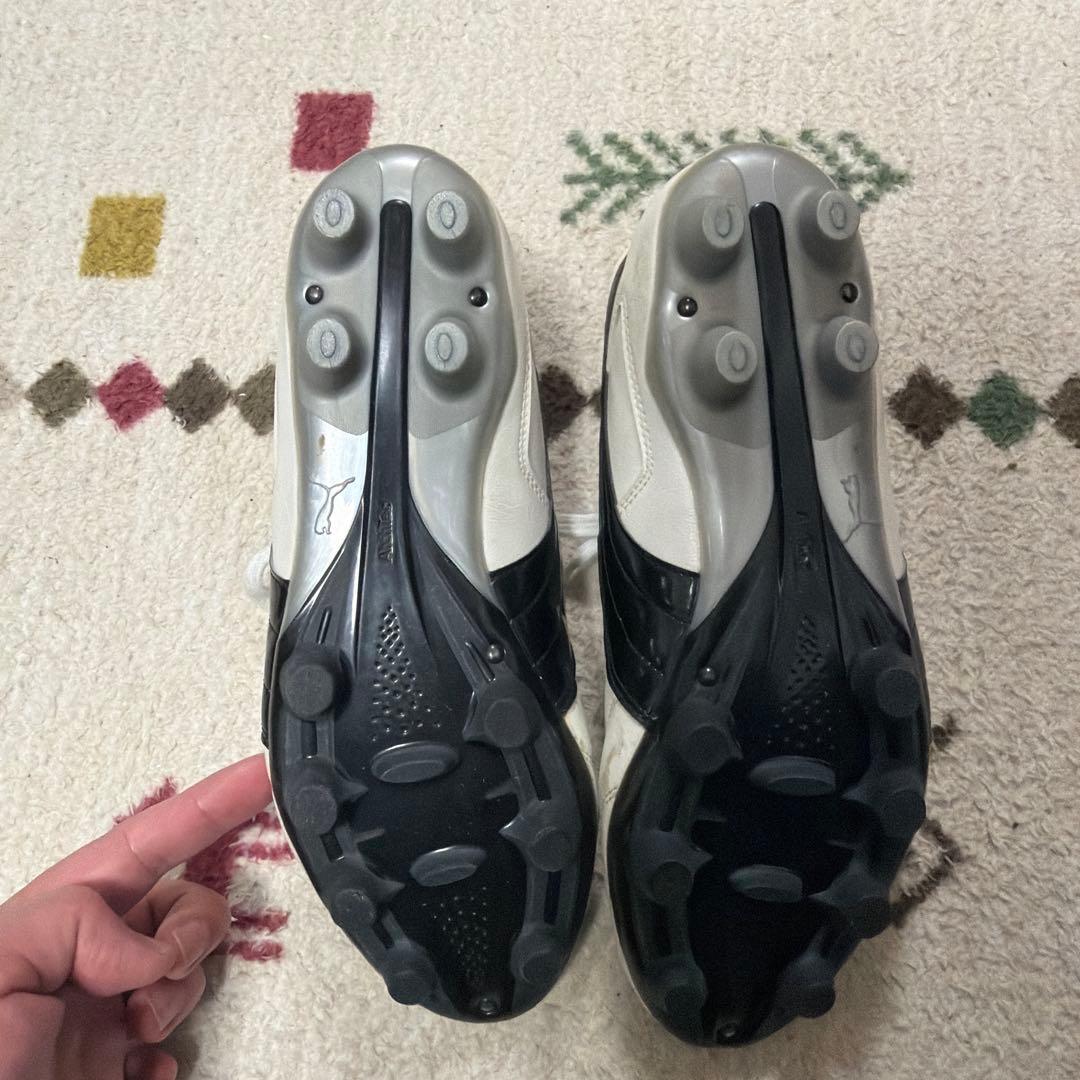 期間限定割引！PUMA パラメヒコサッカーシューズ ホワイト/ブラック FG