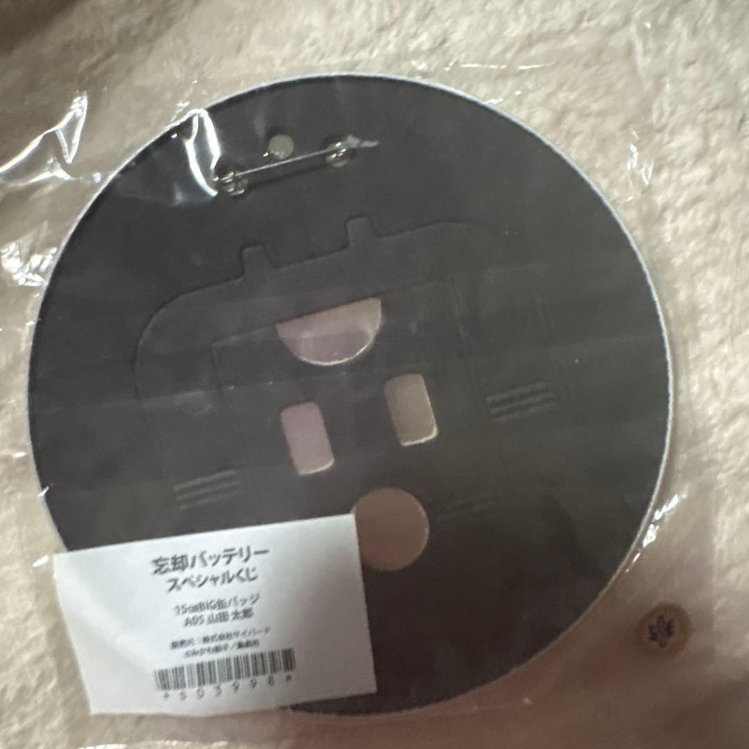山田太郎　忘却バッテリー　スペシャルくじ　 big缶バッジ A賞