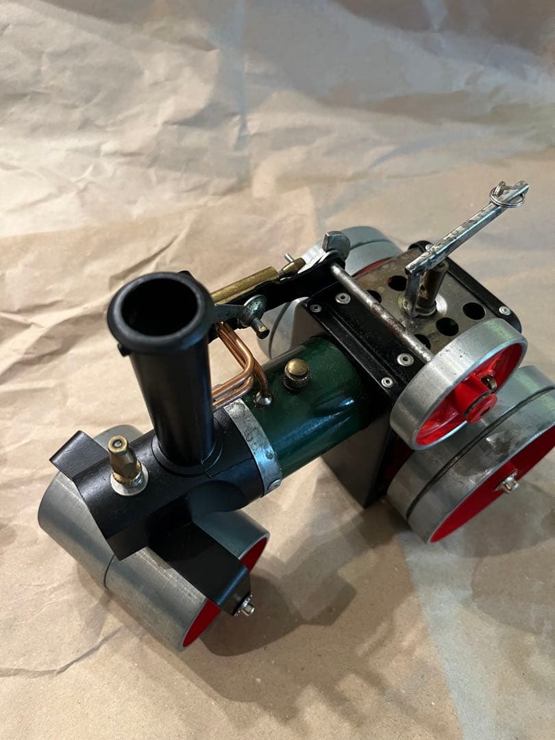 【ジャンク品】Mamod社製 スチームローラー（イギリス製）